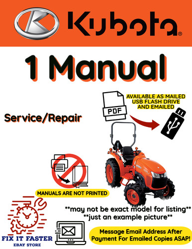 Kubota trattore m7001 servizio - m7001,