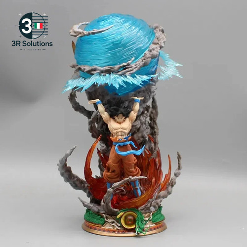 Statua son goku 25cm genki - statua,