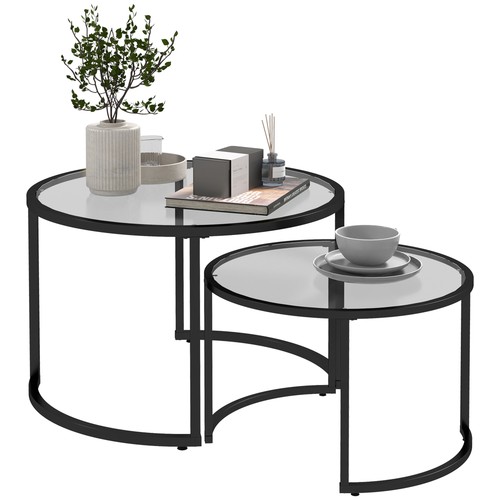Homcom set tavolini - homcom, 2