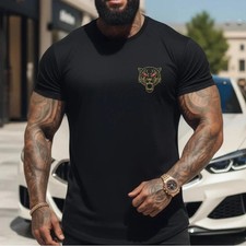 T-shirt ricamata a mano -