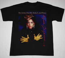 T-shirt cotone nero vintage -