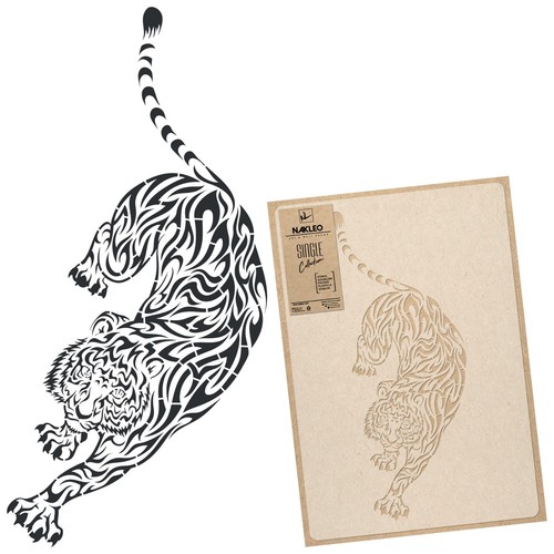 Stencil plastica - in,