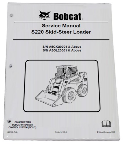 Bobcat s220 skid - skid, steer