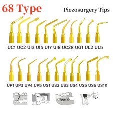 Punte piezochirurgiche per scaler dentale 70 tipo dorate misura manipolo picchio/mectron
