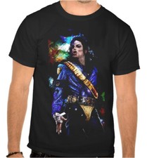 T-shirt nera Michael Jackson