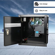 Timer a moneta 220V scatola timer a gettoni per lavatrice spina UE