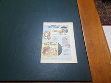 Advertising Italian Pubblicità Werbung : DISNEY LIBRO della GIUNGLA 33 * 1969 *