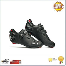 Scarpe Strada  Sidi Wire 2 Carbon Matt Ciclismo Bici Corsa Nero Opaco Mis 43 