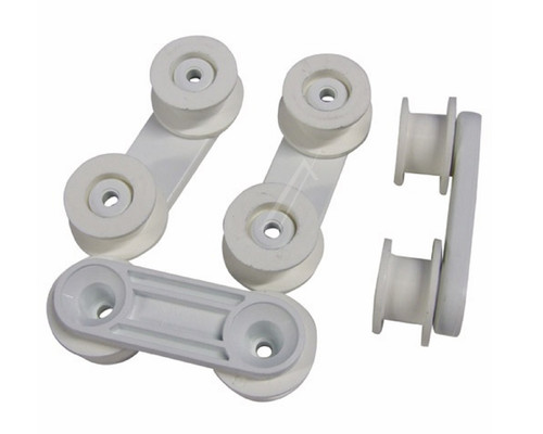 Kit supporti ruote cesto - kit,
