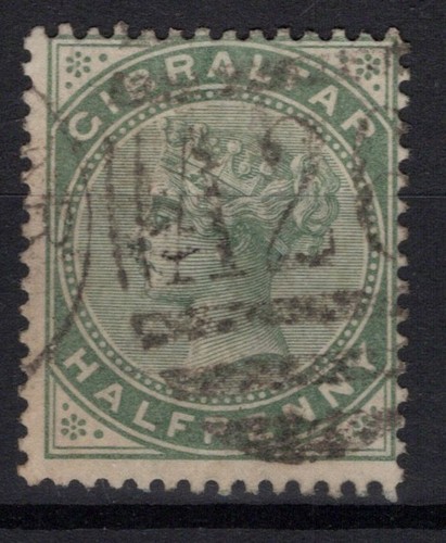 Gibilterra 1886 regina - 1886-87,
