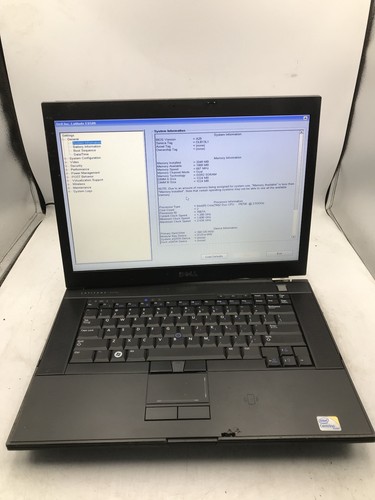 Dell latitude e6500 boot - e6500,