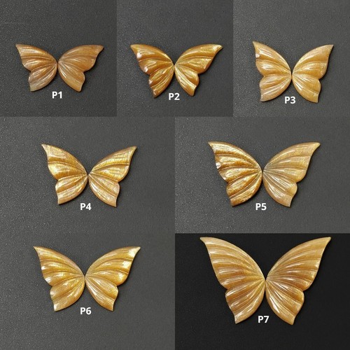 Coppia farfalle intagliate - coppia, di