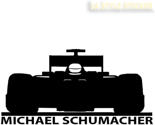 Adesivo michael schumacher - michael,