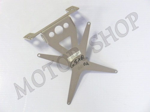 Porta targa fisso acciaio inox - targa,