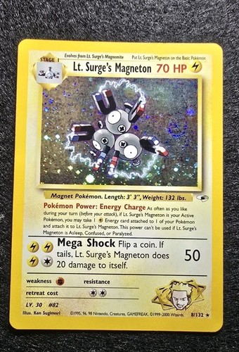 Pokemon surge s magneton - pokemon, lt.