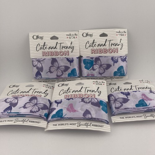 Nastro farfalla viola blu - nastro,