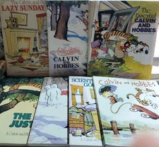 Calvin and Hobbes Lot 7 Books