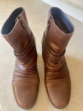 Stivaletti donna Janet D pelle