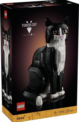 Lego ideas 21349 gatto tuxedo - gatto,