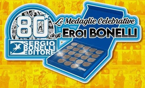 Gli eroi bonelli medaglie - eroi,