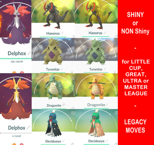 Shiny normal legacy - normal, delphox