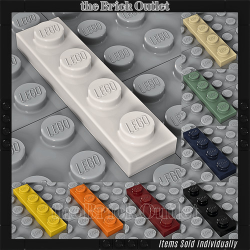 Lego 1x4 plate part 3710 - plate,
