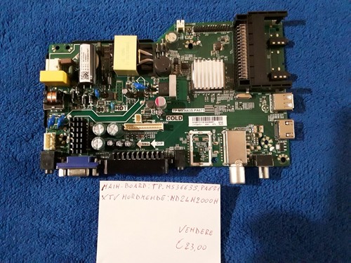 Main board ms3663s - main,