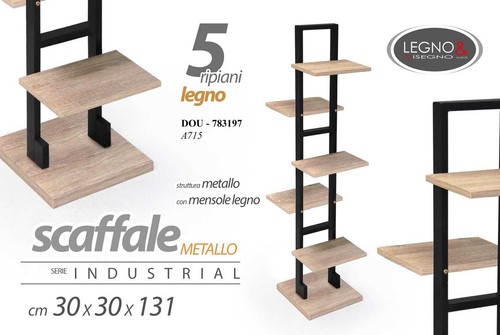 Scaffale portaoggetti libreria - scaffale,