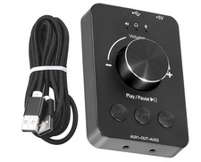 Hub audio USB 4 in 1