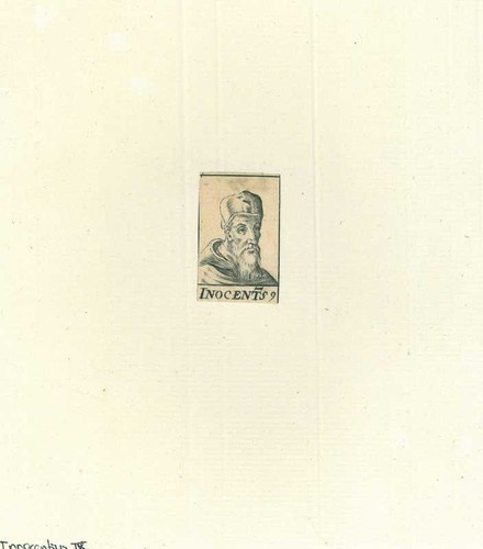 Ritratto papa innocenzo - innocenzo, ix
