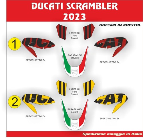 Adesivo grafica per ducati - grafica,
