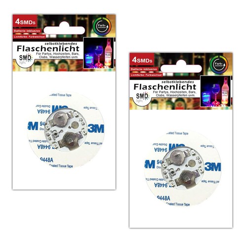 Led luce bottiglia - 2x, di