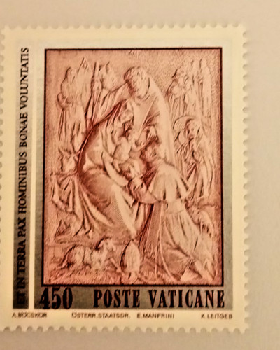 Poste vaticane natale 1982 - poste,