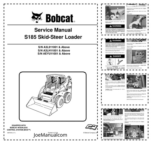 Bobcat s185 skidsteer loader - skidsteer,