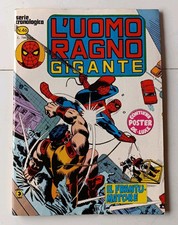 L'UOMO RAGNO GIGANTE N.46 IL FRANTUMATORE corno 1980 + MANIFESTO poster de-luxe