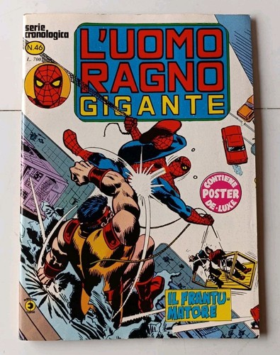 Uomo ragno gigante 46 - ragno, n.46