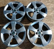 SET 4 CERCHI IN LEGA SKODA OCTAVIA YETI DA 17" 55 EURO CADAUNO 