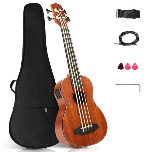 Corpo mogano basso ukulele - in,
