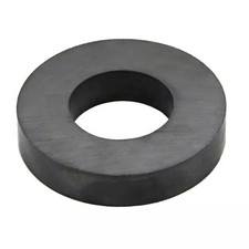 Magnete Tondo Con Foro, Magnete Ad Anello in Ferrite, Diametro 60Mm, per Esperim