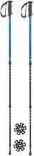 Ferrino GTA (Coppia), Bastoncini da Trekking Unisex Adulto 60-135 cm, Blu 