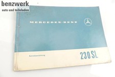 Mercedes W113 Pagoda Manuale