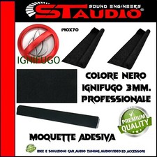 MOQUETTE ADESIVA COLORE NERO