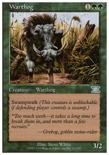 Magic MTG FACOCERO WARTHOG 6TH