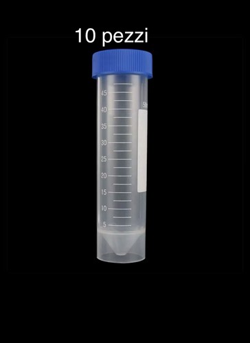 Provetta conica graduata 50ml - provetta,