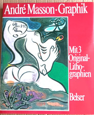 Libro: Andre Masson - Grafica - con 3 litografie - firmato e numerato