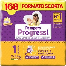 Pampers Progressi Newborn 168