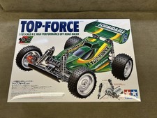 Modellino auto fuoristrada elettrico Tamiya 1/10 RC 4WD Racing Buggy Top-Forc...