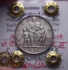 NL* VEIII 5 LIRE ARGENTO