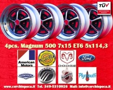 4 cerchi Magnum 500 7x15 ET6