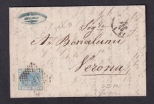 Italy 1870 Entire letter to